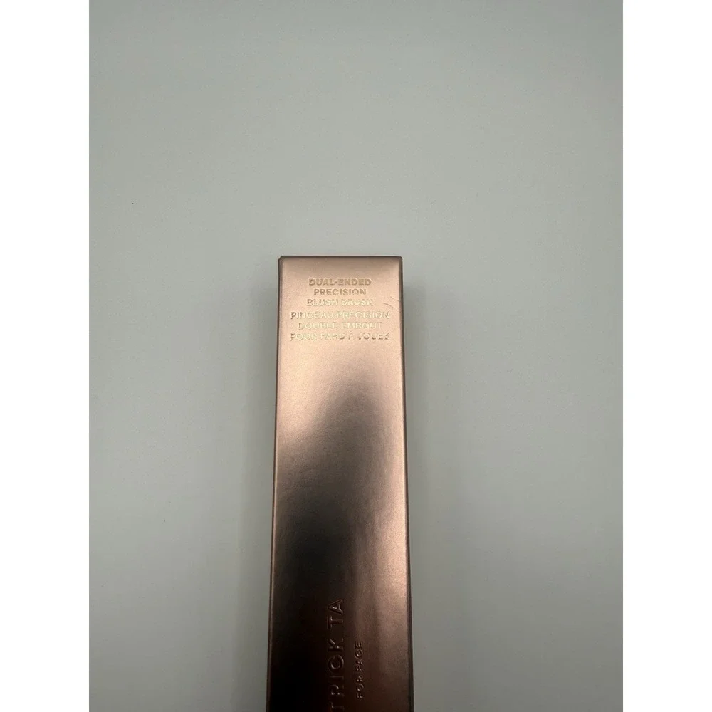 PATRICK TA Dual Ended Precision Blush Brush New in Box Makeup Brush